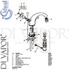 Ideal E6105AA Mixer Spare Tech Diagram