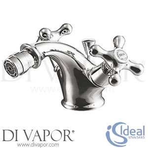 Ideal Standard Kingston Dual Control Bidet Mixer with Pop-Up Waste Spare Parts E6115AA