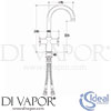 Ideal Standard E6135AA Spare Diagram