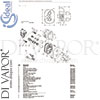 Ideal Standard E6410AA GEN1 Spare Tech Diagram