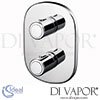 Ideal Standard Jasper Morrison Faceplate Handles for A3969NU Shower Valve Spare Parts