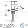 Ideal Standard E6415AA Spare Diagram