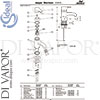 Ideal Standard E6415AA Spare Tech Diagram