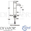 Ideal Standard E6423AA Spare Diagram