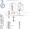 Ideal Standard E6423AA Spare Tech Diagram