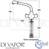 Tantofex E6816AA Mixer Spare Diagram