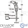 Ideal Standard E6825AA Mixer Spare Diagram