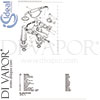 Ideal Standard-E6835AA Mixer Spare Tech Diagram