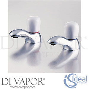 Ideal Standard Waterways STD Pair Standard Basin Taps Spare Parts E6840AA
