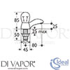 Ideal Standard E6840AA Spare Diagram