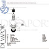 Ideal Standard E6850AA Spare Tech Diagram