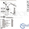 Ideal Standard Waterways Bidet Mixer Tap Spares