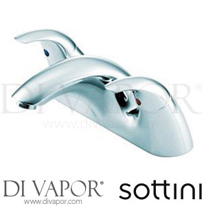 Sottini Bari Dual Control Two Taphole Quarter Turn Bath Filler Spare Parts E7654AA GEN1