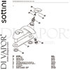 Sottini E7654AA GEN1 Spare Tech Diagram