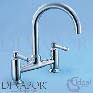 Ideal Standard E7825AA Elixir Bridge Sink Mixer - Lever Handles - Kitchen Tap Spare Parts