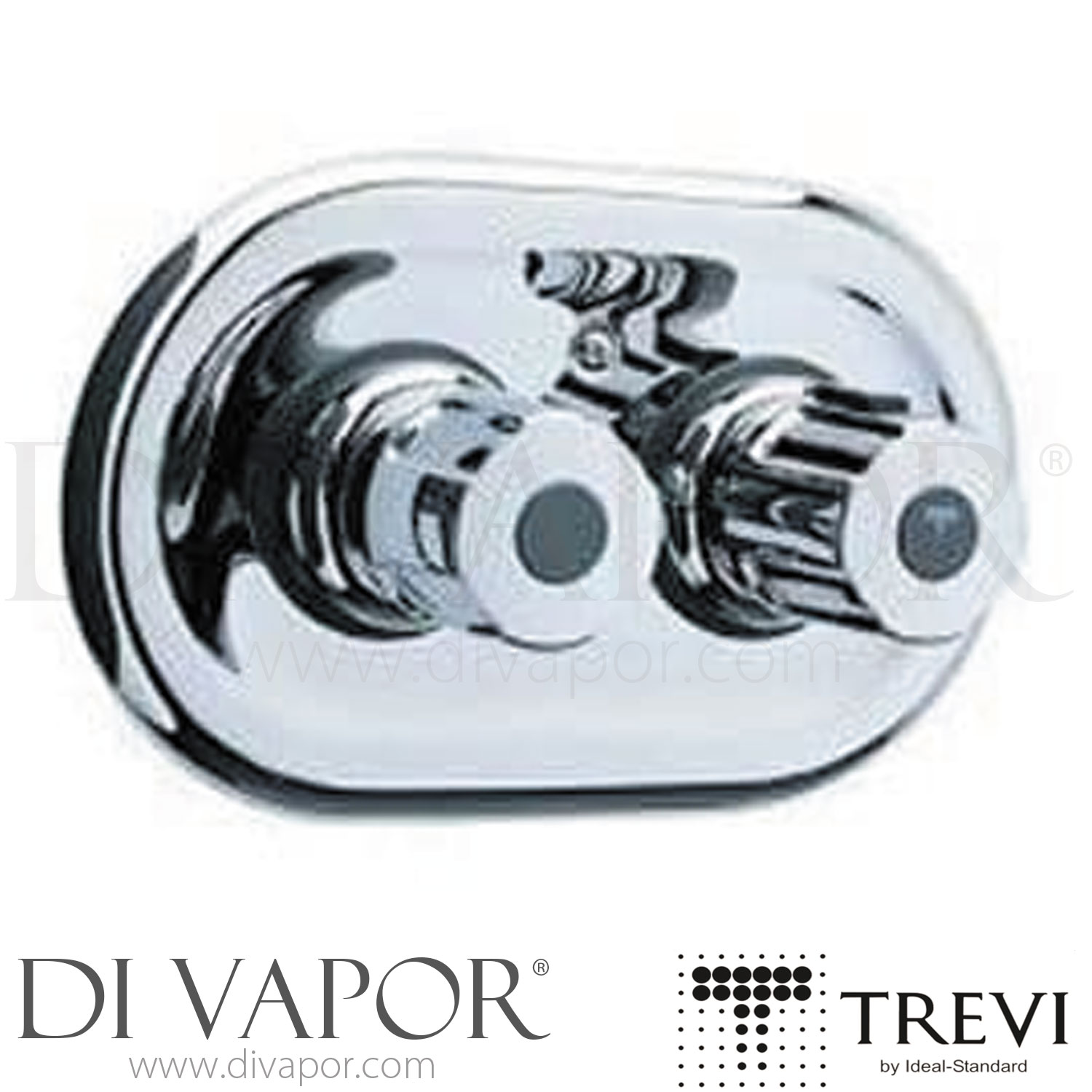 Trevi Boost Built-In Mains Pressure Shower Valve and Elipse BIV Shower ...