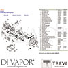 Trevi E9105AA GEN1 Spare Tech Diagram