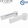 Ideal Standard Chrome E960052AA Silver Lever Pair