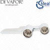 Ideal Standard E960052AA Silver Lever Chrome Pair