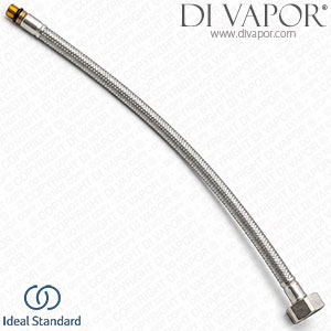 Ideal Standard E960589NU Flexible Tap Connector Hose M10 x 1 x 18 To H1/2 Inch 300mm