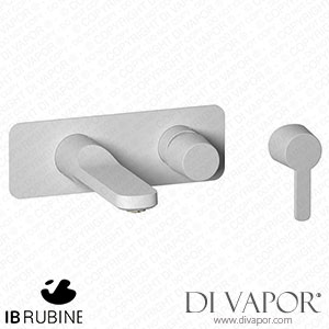 IB Rubinetti EAA206BO Taaac Wall Mounted Washbasin Mixer Complete with Drain Spare Parts
