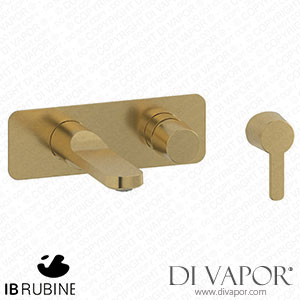 IB Rubinetti EAA206OS Taaac Wall Mounted Washbasin Mixer Complete with Drain Spare Parts