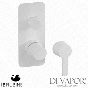 IB Rubinetti EAA312BO Taaac Exposed Parts for Manual Wall Mixer with Three Ways Diverter Spare Parts