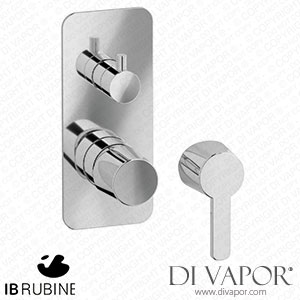 IB Rubinetti EAA312CC Taaac Exposed Parts for Manual Wall Mixer with Three Ways Diverter Spare Parts