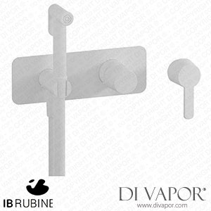 IB Rubinetti EAA706BO Taaac Exposed Parts for Bidet Spray Complete with Mixer Spare Parts