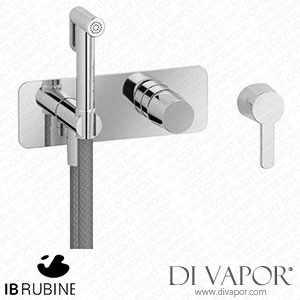 IB Rubinetti EAA706CC Taaac Exposed Parts for Bidet Spray Complete with Mixer Spare Parts