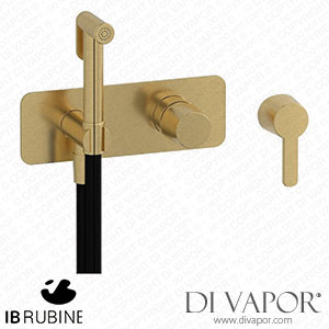 IB Rubinetti EAA706OS Taaac Exposed Parts for Bidet Spray Complete with Mixer Spare Parts