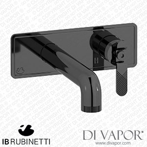 IB Rubinetti EB2206CF Bold Wall Mounted Washbasin Mixer Complete with Drain Spare Parts
