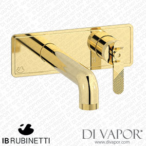 IB Rubinetti EB2206II Bold Wall Mounted Washbasin Mixer Complete with Drain Spare Parts