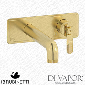 IB Rubinetti EB2206IS Bold Wall Mounted Washbasin Mixer Complete with Drain Spare Parts