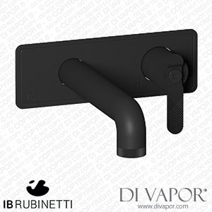 IB Rubinetti EB2206NP Bold Wall Mounted Washbasin Mixer Complete with Drain Spare Parts