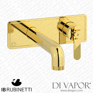 IB Rubinetti EB2206OO Bold Wall Mounted Washbasin Mixer Complete with Drain Spare Parts