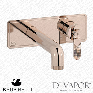 IB Rubinetti EB2206RS Bold Wall Mounted Washbasin Mixer Complete with Drain Spare Parts