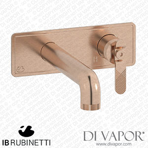 IB Rubinetti EB2206SR Bold Wall Mounted Washbasin Mixer Complete with Drain Spare Parts