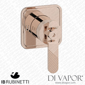 IB Rubinetti EB2300RS Bold Exposed Parts for Manual Wall Mixer Spare Parts