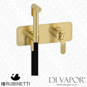 IB Rubinetti EB2706IS Bold Exposed Parts for Bidet Spray Complete with Mixer Spare Parts
