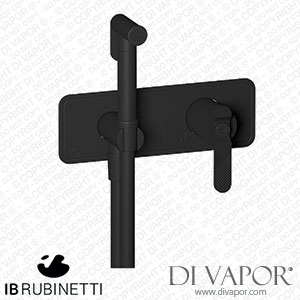 IB Rubinetti EB2706NP Bold Exposed Parts for Bidet Spray Complete with Mixer Spare Parts
