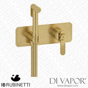 IB Rubinetti EB2706ON Bold Exposed Parts for Bidet Spray Complete with Mixer Spare Parts