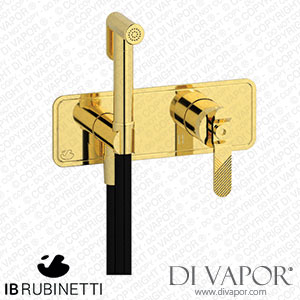 IB Rubinetti EB2706OO Bold Exposed Parts for Bidet Spray Complete with Mixer Spare Parts