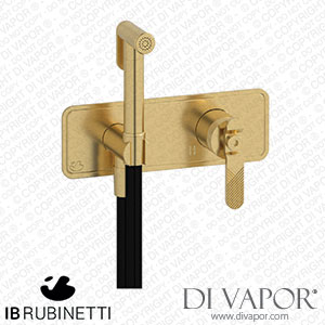 IB Rubinetti EB2706OS Bold Exposed Parts for Bidet Spray Complete with Mixer Spare Parts