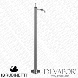IB Rubinetti EBI299SS Batli? Monohole Freestanding Washbasin Mixer Complete with Drain Spare Parts
