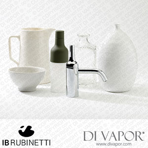 IB Rubinetti EBI314CS Batli? Exposed Parts for Manual Wall Mixer with Three Ways Diverter and Shower Kit Spare Parts