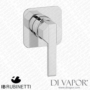 IB Rubinetti EBL300CC Belmondo + Belmondo Elle Exposed Parts for Manual Wall Mixer Spare Parts