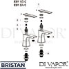 Bristan EBY 1 2 C Spare Tech Diagram