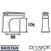 Bristan EBY 3 4 C Spare Parts Diagram