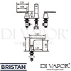 Bristan EBY 3HBF C Spare Diagram